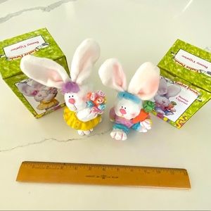Easter Parade Bunny Figurines